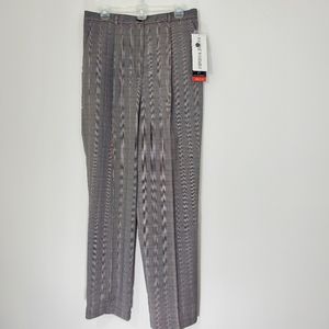 Sag Harbor Plaid Unlined Pants, Size 14. New with tags.